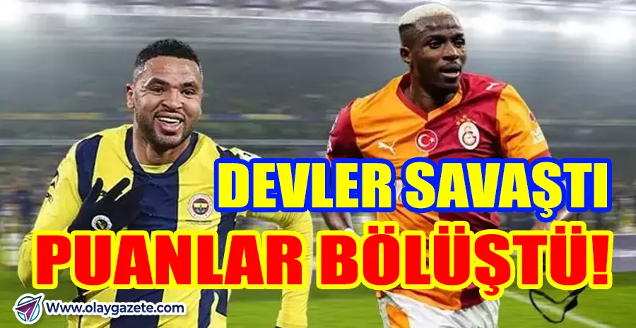   ŞAMPİYONLUK HATTI KARIŞTI: DEV DERBİDE KART FIRTINASI VE SON NEFES GOLÜ!