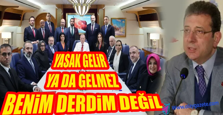 ERDOĞAN’DAN ‘İMAMOĞLU’ YORUMU…