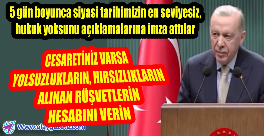 ERDOĞAN: ÖN SEÇİMİ HEDEF ALDI