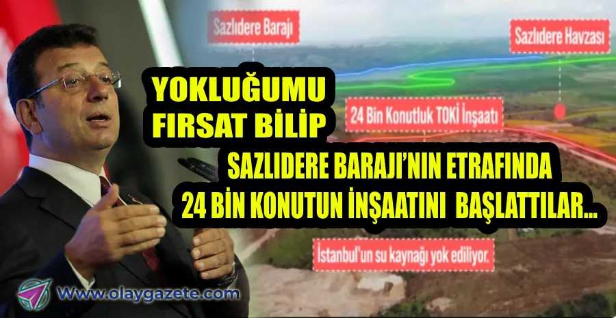 İMAMOĞLU İKTİDARIN KANAL İSTANBUL PLANINI İFŞA ETTİ!  