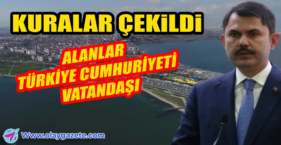 MURAT KURUM: KANAL İSTANBUL GÜNDEMİMİZDE DEĞİL