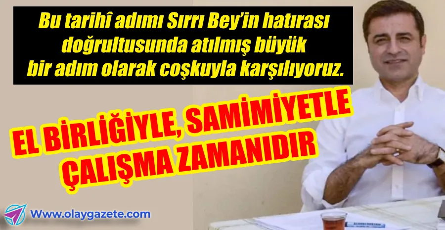 PERVİN BULDAN AKTARDI: SELAHATTİN DEMİRTAŞ