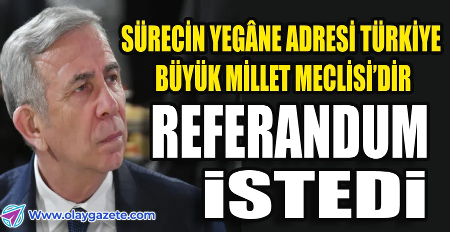 MANSUR YAVAŞ 