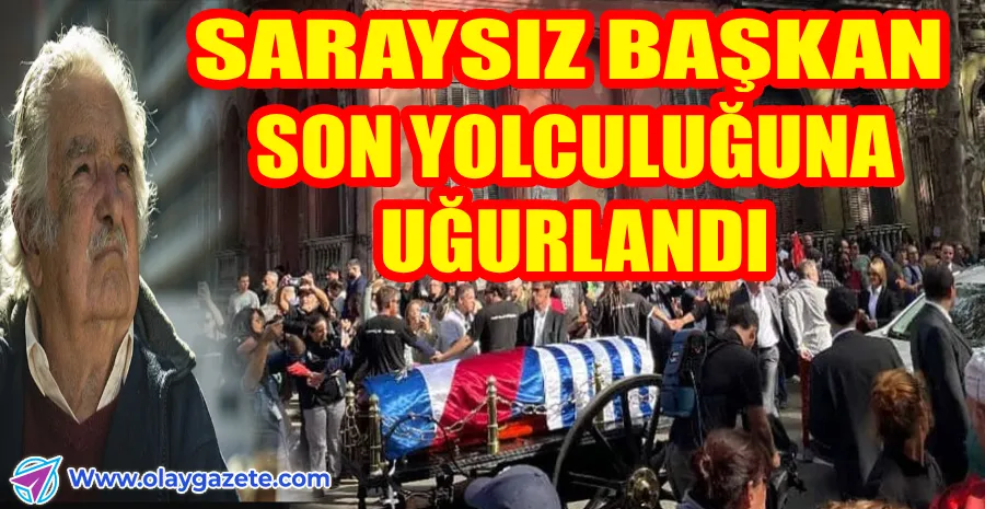 ESKİ URUGUAY DEVLET BAŞKANI JOSE MUJİCA SON YOLCULUĞUNA UĞURLANDI