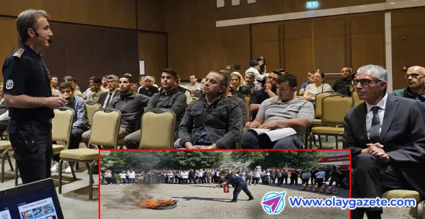 HBB’DEN OTEL ÇALIŞANLARINA YANGIN EĞİTİMİ