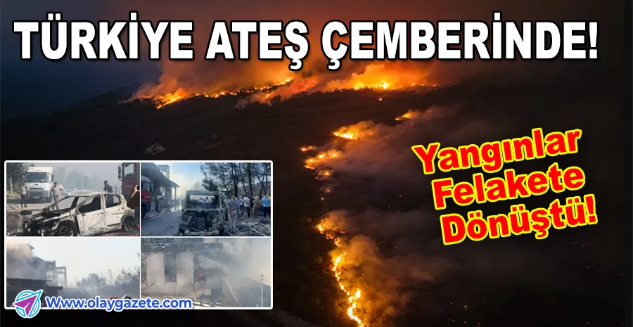 TÜRKİYE ALEV ALEV: SADECE ORMANLAR DEĞİL, GELECEK YANIYOR!
