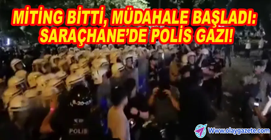MİTİNG SONRASI SARAÇHANE