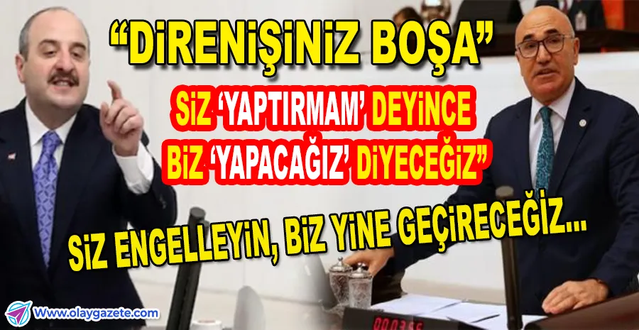 MECLİS’TE GERGİNLİK SÜRÜYOR… Varank’ın Sözleri Tartışma Yarattı