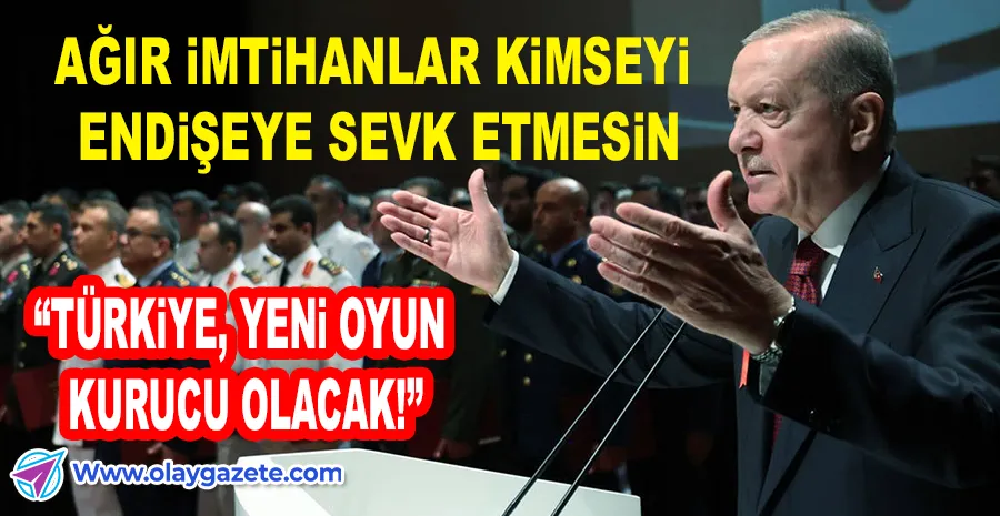 ERDOĞAN: İÇ CEPHEMİZİ TAHKİM ETMEK İÇİN TARİHİ ADIMLAR ATIYORUZ