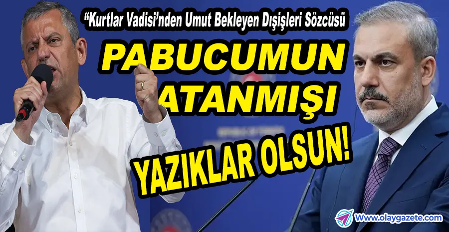 FİLİSTİN EYLEM PLANINI İMZALAMAYAN TÜRKİYE VE HAKAN FİDAN’A ÖZEL’DEN SERT TEPKİ