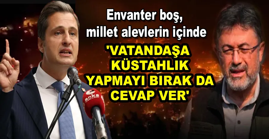 CHP’Lİ, YÜCEL’DEN BAKAN YUMAKLI’YA SERT ÇIKIŞ: “BU KADAR ACİZ YÖNETİM GÖRMEDİK!”