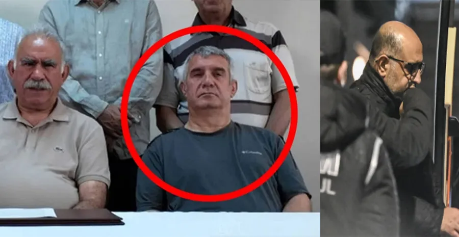 APO’NUN YANINDAKİ VEYSİ AKTAŞ’IN KUZENİ ALİ İHSAN AKTAŞ…
