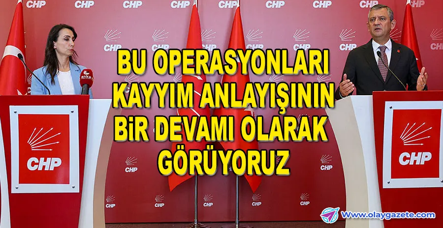 DEM PARTİ’DEN CHP’YE DESTEK ZİYARETİ: “BU BİR SİYASİ OPERASYONDUR”