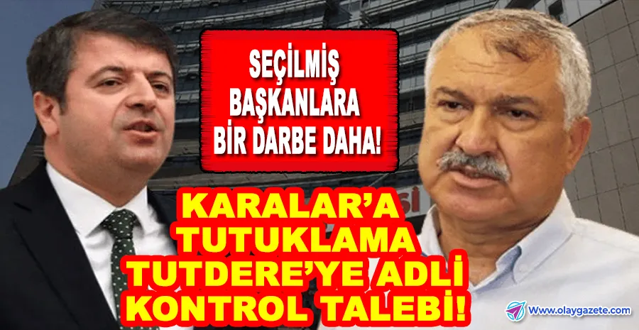 CHP BELEDİYELERİNE SORUŞTURMA DALGASI: KARALAR VE TUTDERE ADLİYEDE!