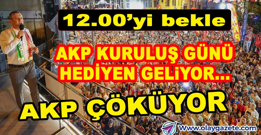   CHP LİDERİNDEN ÇERÇİOĞLU’NA: “HARAM ZIKKIM OLSUN”