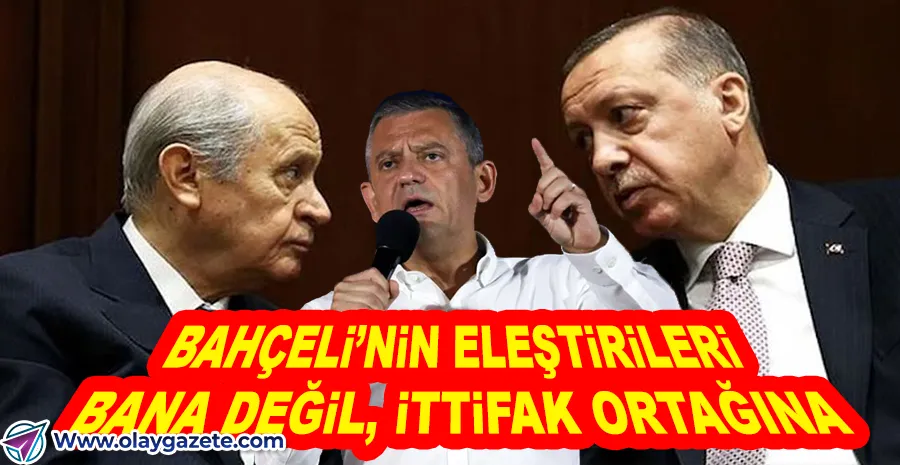 ÖZGÜR ÖZEL: “BAHÇELİ’YE KUMPAS KURULDU, ASIL MESAJ ERDOĞAN’A VERİLDİ”