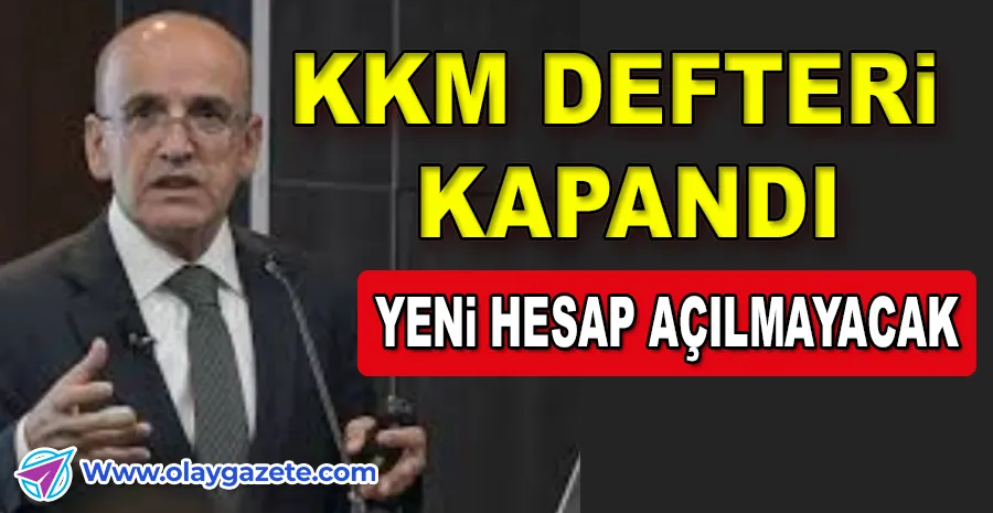 KKM’DE SON: MEHMET ŞİMŞEK’TEN AÇIKLAMA