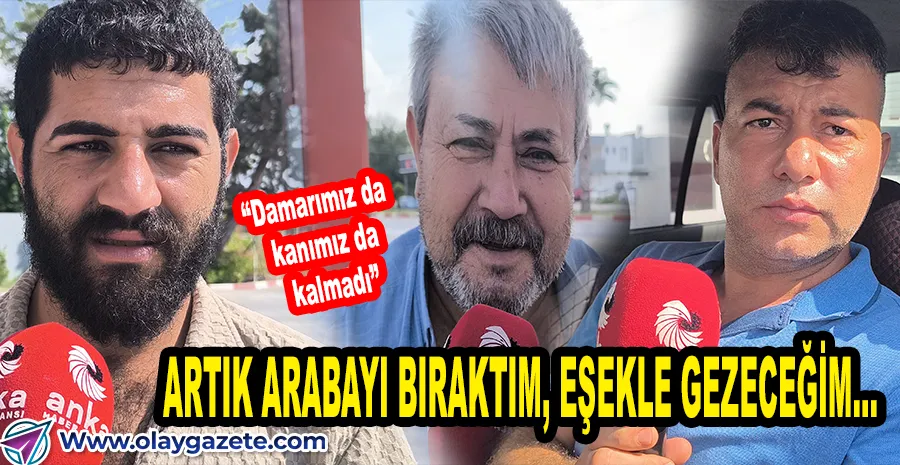 BENZİN ZAMMI SONRASI İSYAN: VATANDAŞ EŞEKLİ ÇÖZÜM BULDU!