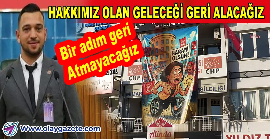 EFELER’DE “HARAM OLSUN” PANKARTI SONRASI CHP’Lİ GÜNDOĞDU İFADE VERDİ