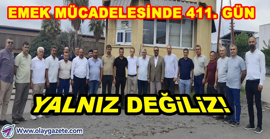 YOLBULAN’DA 411 GÜNDÜR SÜREN DİRENİŞE ANAHTAR PARTİ’DEN DESTEK