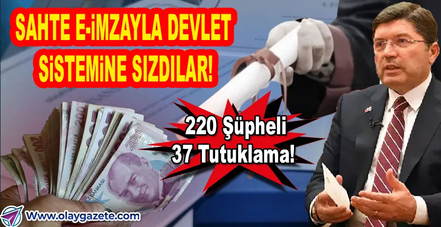 BAKAN TUNÇ AÇIKLADI: 220 KİŞİYE SAHTE DİPLOMA SORUŞTURMASI