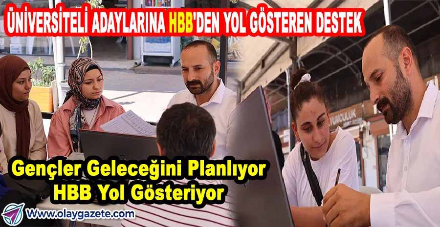 HATAY BÜYÜKŞEHİR BELEDİYESİ’NDEN ÖĞRENCİLERE KARİYER REHBERLİĞİ