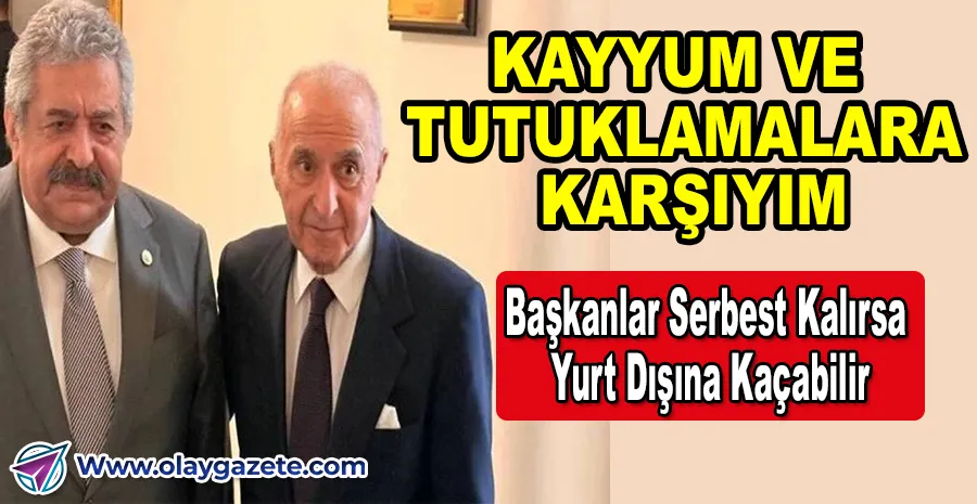 HİKMET ÇETİN-FETİ YILDIZ GÖRÜŞMESİ: TUTUKLU BELEDİYE BAŞKANLARINA TUTUKSUZ YARGILAMA İŞARETİ