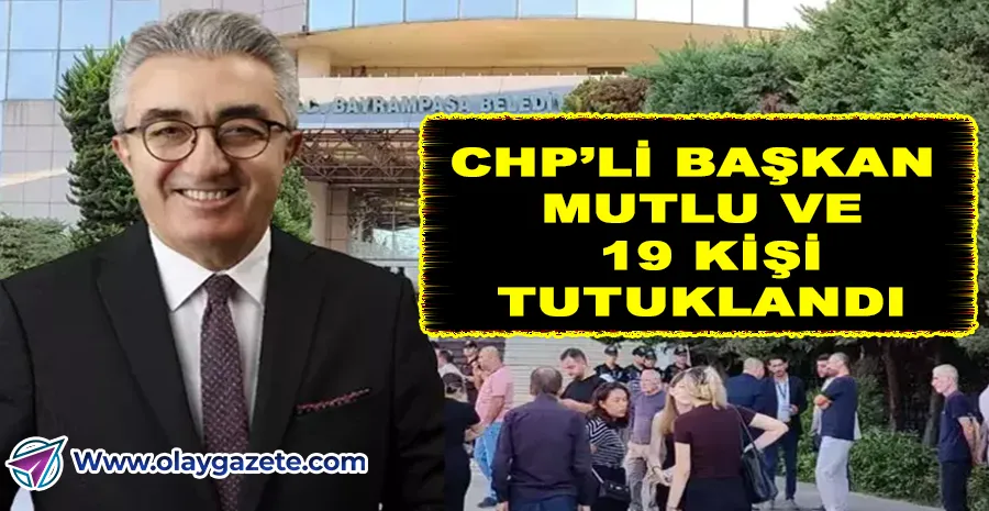 BAYRAMPAŞA BELEDİYESİ’NDE OPERASYON: 20 KİŞİ HAKKINDA TUTUKLAMA KARARI