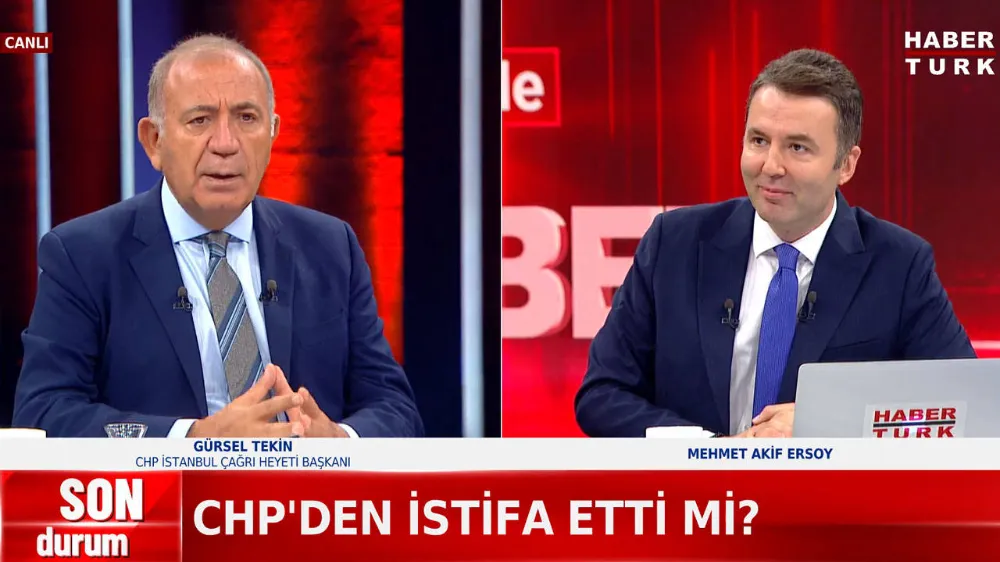 GÜRSEL TEKİN: BU MAHKEMENİN HİÇBİR TARAFINDA YOKUZ