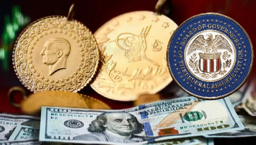 FED FAİZİ 25 BAZ PUAN İNDİRDİ: ALTIN REKOR, DOLAR ÇAKILDI!