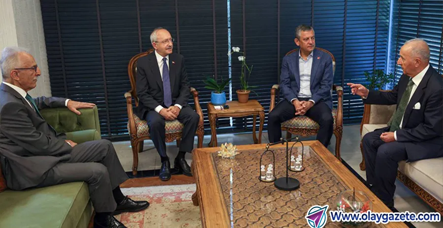 CHP’DE KURULTAY DİPLOMASİSİ: ÖZEL, ÖNCEKİ LİDERLERLE GÖRÜŞTÜ