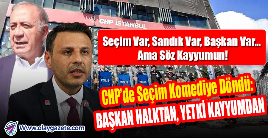   “CHP İSTANBUL’DA TARİHİ SKANDAL: SANDIĞIN ÜSTÜNE KAYYUM ÖRTÜSÜ”