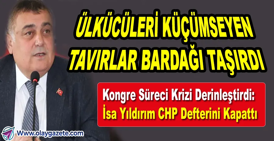 AKSU BELEDİYE BAŞKANI CHP