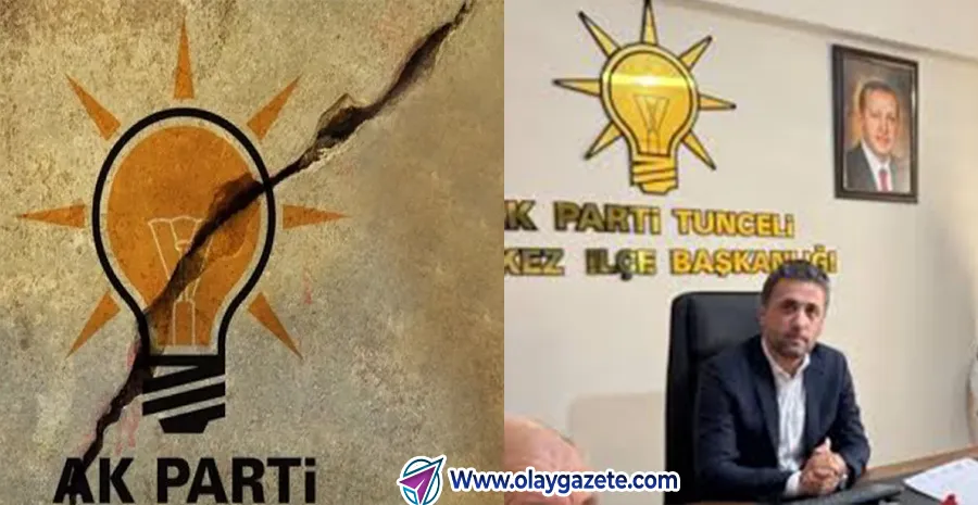 “AKP’DE İSTİFA TSUNAMİSİ: İZMİR’DEN TUNCELİ’YE, ART ARDA AYRILIKLAR”