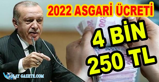 2022 ASGARİ ÜCRET AÇIKLANDI!