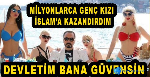 ADNAN OKTAR: DEKOLTELİ, MİNİ ETEKLİ OLANLAR DA NAMAZ KILABİLİR 