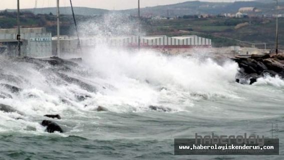 Akdeniz için fırtına uyarısı