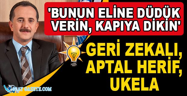 AKP’Lİ BAŞKAN KENDİSİYLE FOTOĞRAF ÇEKİNMEK İSTEMEYEN MEMURA HAKARET YAĞDIRDI