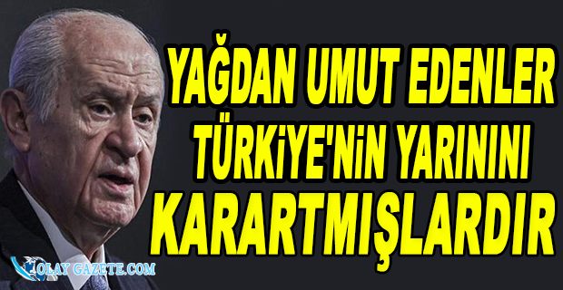 BAHÇELİ: 23 TANE GEMİ TÜRKİYE