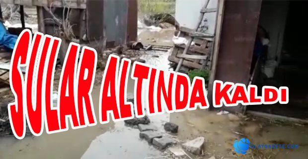 BARAJ KAPAKLARI KAPATILDI BİR MAHALLE SULAR ALTINDA KALDI