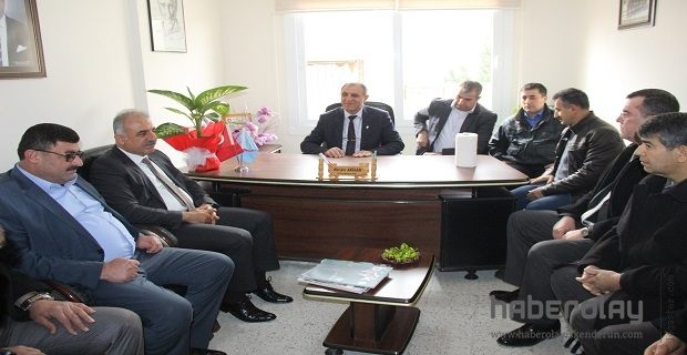 BAŞKAN NEHİR, SAMANDAĞ BAKKALLAR ODASI’NI ZİYARET ETTİ