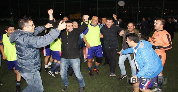 BİRİMLER ARASI FUTBOL TURNUVASI SONA ERDİ