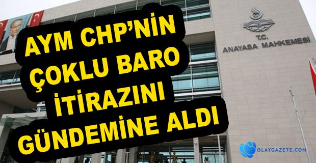 ÇOKLU BARO AYM’NİN  GÜNDEMİNDE 