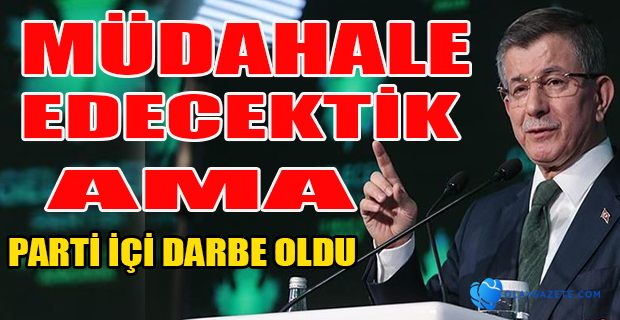 DAVUTOĞLU; İHALELERDE NELERİN DÖNDÜĞÜNÜ GÖRDÜM