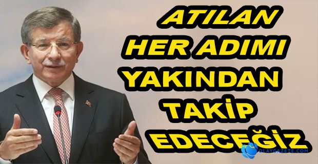 DAVUTOĞLU’NDAN DOĞALGAZ AÇIKLAMASI