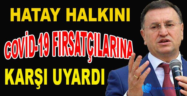 DOLANDIRICILARA KARŞI UYARDI