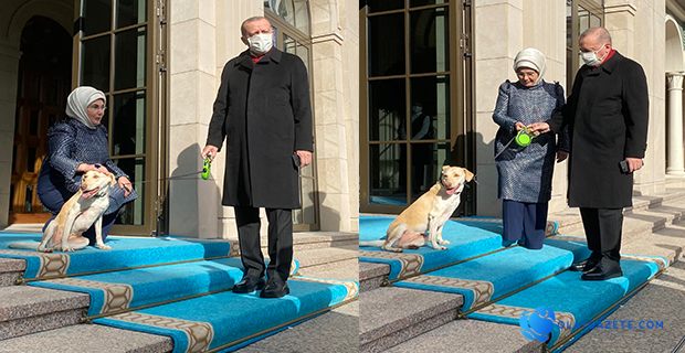 EMİNE ERDOĞAN: CUMHURBAŞKANIMIZI LEBLEBİ İLE BİRLİKTE UĞURLADIK