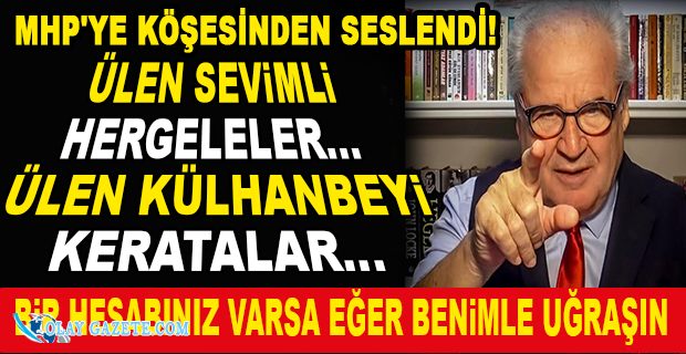 EVİ BASILAN YAZAR MHP