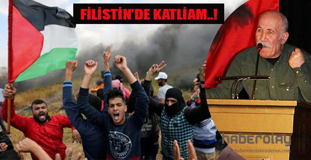 FİLİSTİN’DE KATLİAM..!