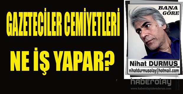 GAZETECİLER CEMİYETLERİ   NE İŞ YAPAR?